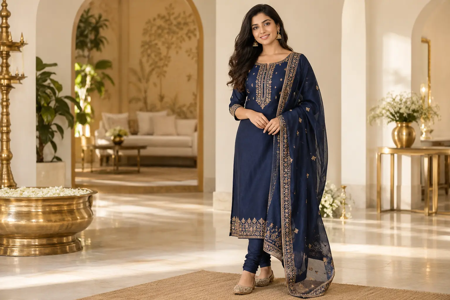 SONAS ready-to-wear churidar look