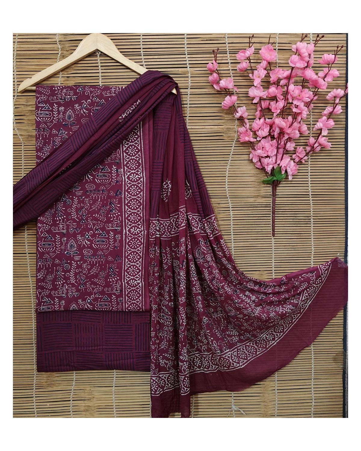 Bagru Hand block printed suits